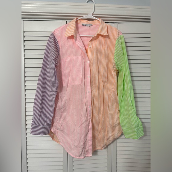 English Factory multi striped shirt - Picture 1 of 4